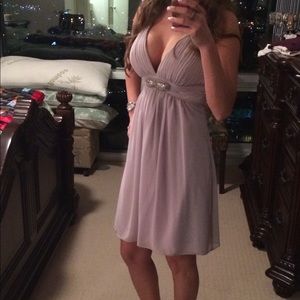 Bari Jay Grey cocktail dress